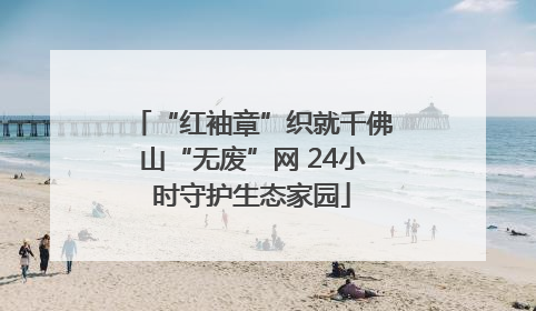 “红袖章”织就千佛山“无废”网 24小时守护生态家园
