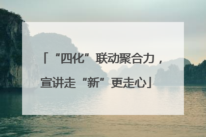 “四化”联动聚合力，宣讲走“新”更走心