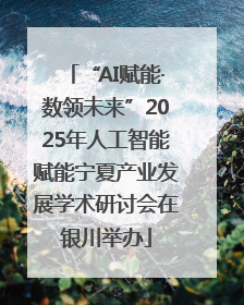 “AI赋能·数领未来”2025年人工智能赋能宁夏产业发展学术研讨会在银川举办
