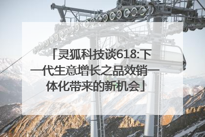 灵狐科技谈618:下一代生意增长之品效销一体化带来的新机会