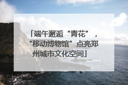 端午邂逅“青花”，“移动博物馆”点亮郑州城市文化空间