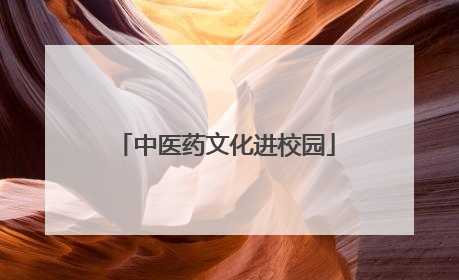 中医药文化进校园
