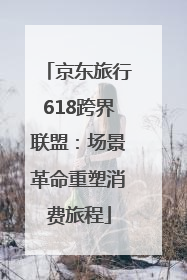 京东旅行618跨界联盟：场景革命重塑消费旅程