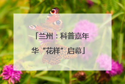 兰州：科普嘉年华“花样”启幕