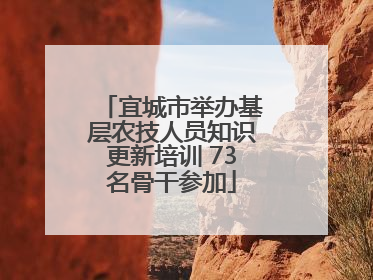 宜城市举办基层农技人员知识更新培训 73名骨干参加