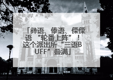 彝语、傣语、傈僳语 “轮番上阵”！这个派出所“三语BUFF”叠满