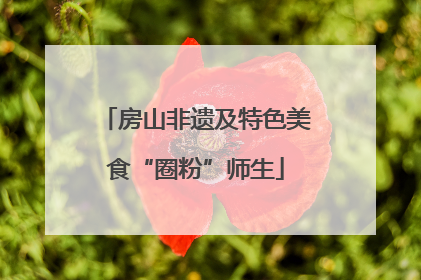 房山非遗及特色美食“圈粉”师生