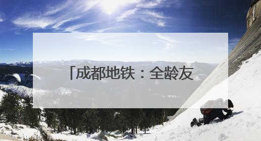 成都地铁：全龄友好“童”行 用爱编织温暖出行网