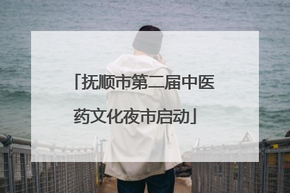 抚顺市第二届中医药文化夜市启动