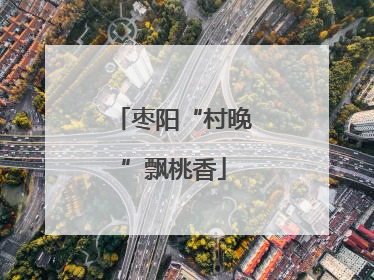 枣阳“村晚”飘桃香
