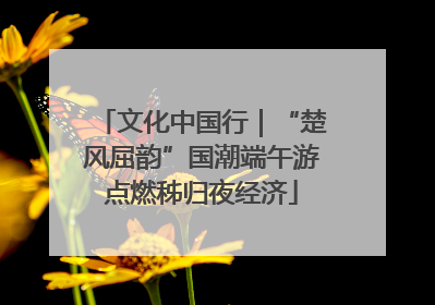 文化中国行｜“楚风屈韵”国潮端午游点燃秭归夜经济