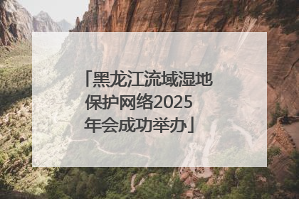 黑龙江流域湿地保护网络2025年会成功举办