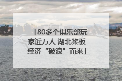 80多个俱乐部玩家近万人 湖北桨板经济“破浪”而来