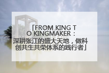 FROM KING TO KINGMAKER：深耕张江的盛大天地，做科创共生共荣体系的践行者